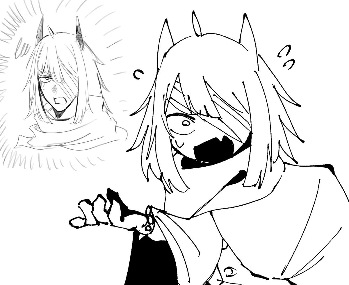 AMAsugar123's tweet photo. 左の絵柄でやっていきたいのに絶対似合ってるし上手いのは右の絵柄で顔無いって絵 https://t.co/3bwyAFapIk