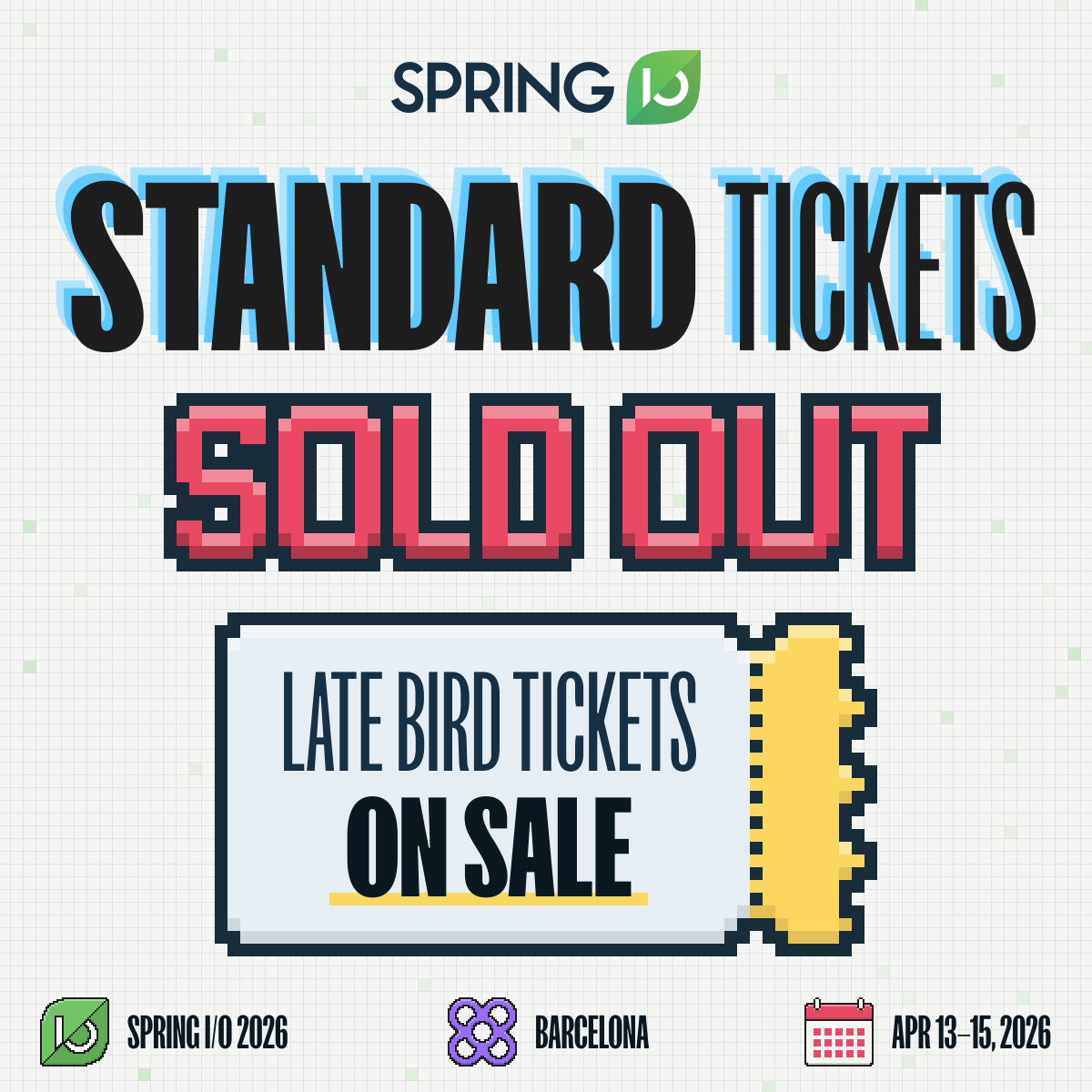 Spring I/O tweet media