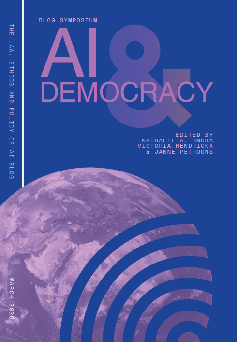 KUL_AI_SSchool's tweet photo. We are proud to launch the Booklet of our Symposium on #AI and #Democracy!

This publication gathers all the original Symposium contributions, as well as the editors’ reflection on the implications AI poses for democracy.

You can access the Booklet here: https://t.co/HDi7YL99u9 https://t.co/uUN15WcP3Y