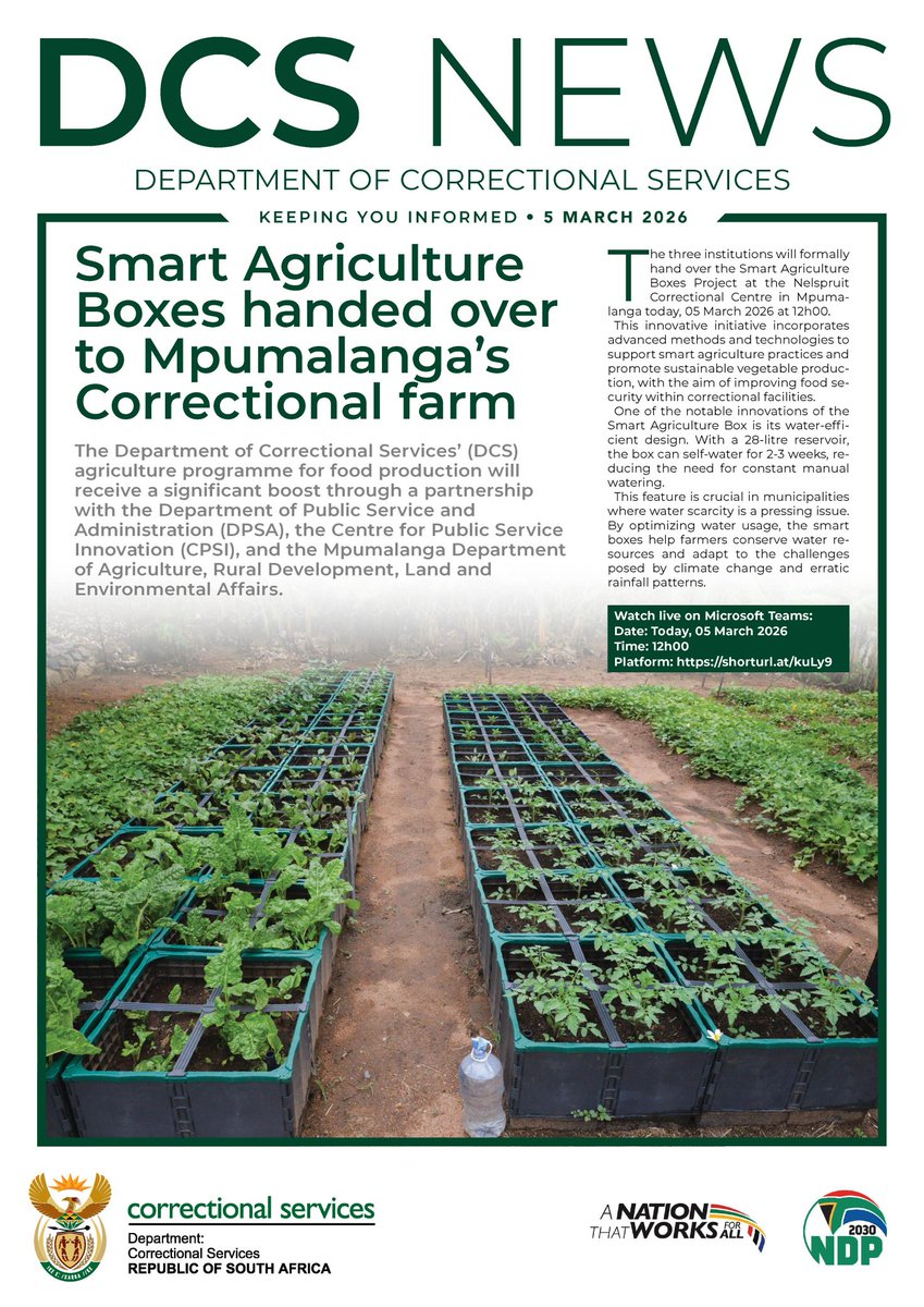 The Department Correctional Services 🇿🇦 tweet media