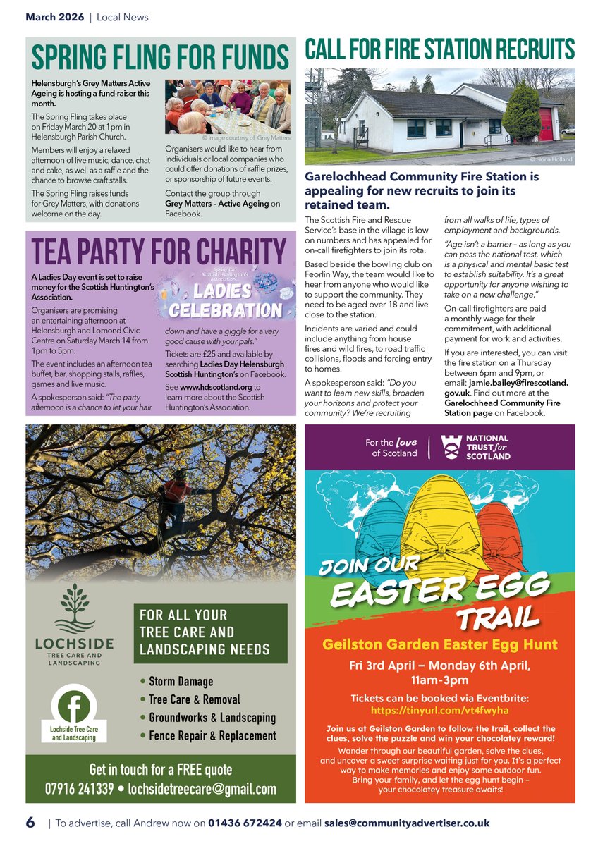 Community Magazine - Helensburgh & Lomond tweet media