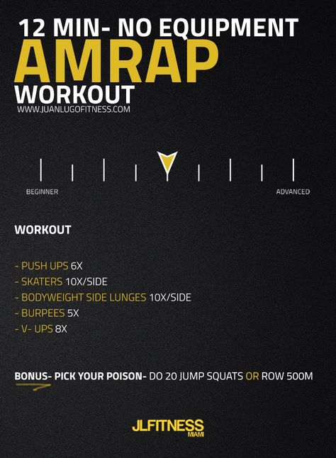 FitnessHacks101's tweet image. 12 MIN - NO EQUIPMENT AMRAP WORKOUT 💪  
Push yourself with this quick, effective routine—no gym needed!  
#PushUps #Skaters #SideLunges #Burpees #VUps  
Bonus: 20 Jump Squats or Row 500m 🚀  
How many rounds can you do? Comment below!

#HomeWorkout #FitnessHacks #NoEquipment