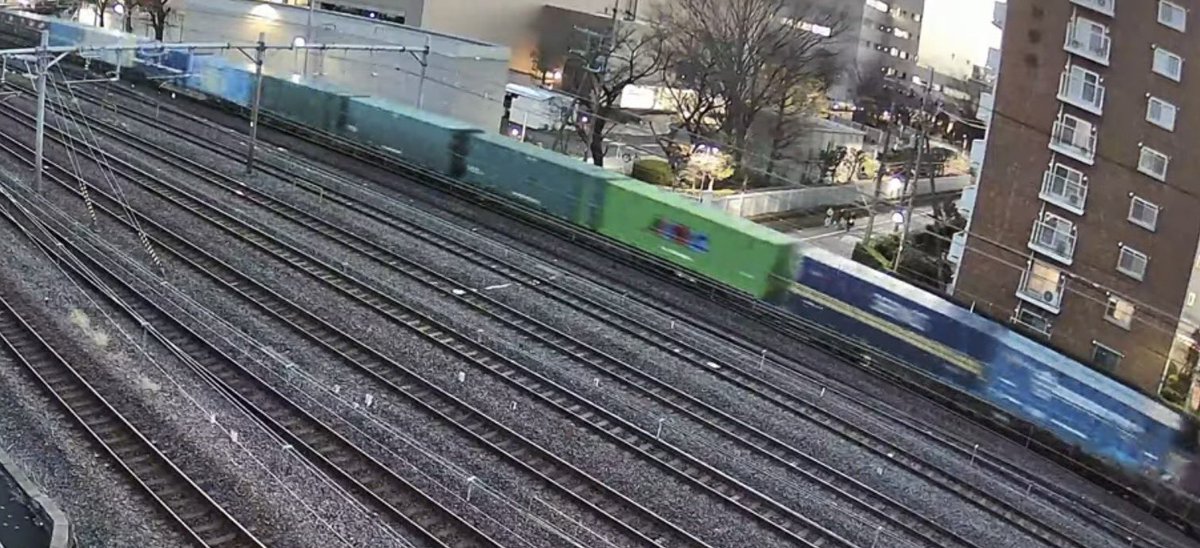 3057レ？ 17:56与野通過 北海道西濃運輸U54A-38000 AKC U52A-38000 FL