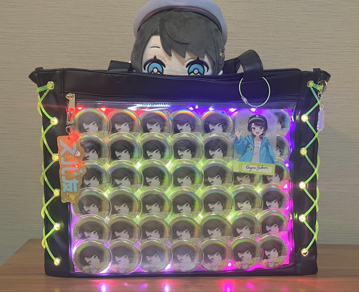 スバルちゃん。 3Dライブの「スターライト」イメージで、2期生カラーに