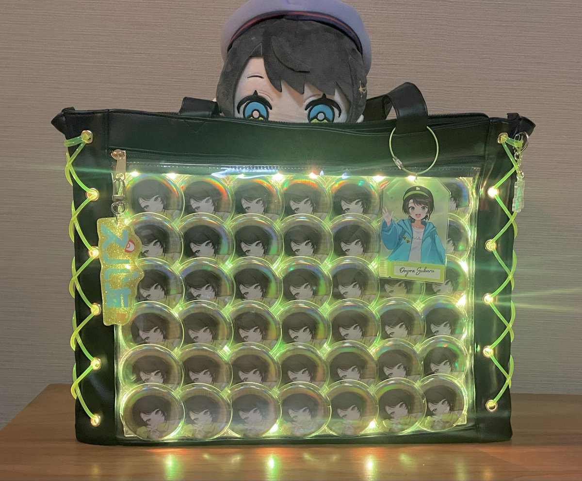 スバルちゃん。 3Dライブの「スターライト」イメージで、2期生カラーに