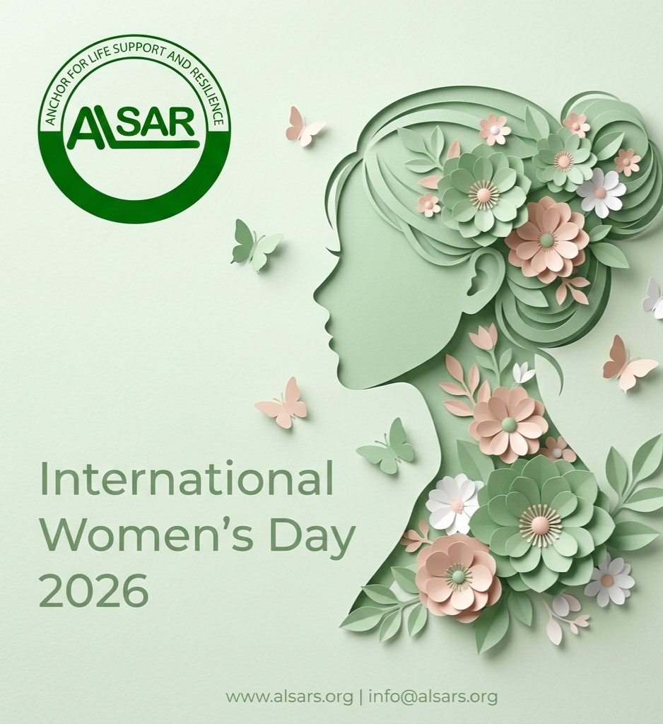 _ALSAR's tweet photo. Countdown to #IWD2026! At Anchor for Life Support and Resilience, we're empowering women, promoting equality, and ending gender-based violence. Join us in honoring women's strength, resilience, and leadership! #EmpowerWomen #GenderEquality https://t.co/fzQpYI6vr1