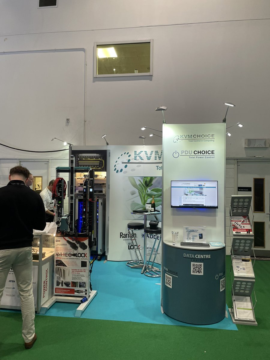 KVMChoice's tweet photo. day 2 @DataCentreWorld - we can’t wait to see you at stand A50 (next to the N2 entrance!)
#datacentreworld #techshow #datacenter #dcim #pdu https://t.co/rZq4l1RXT3