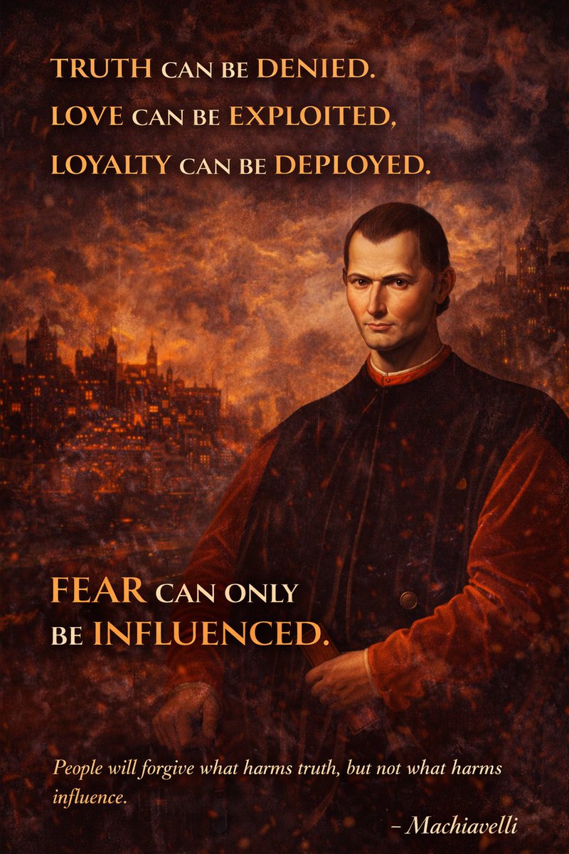 Machiavelli Mindset (@Machiavellinmin) / Posts / X