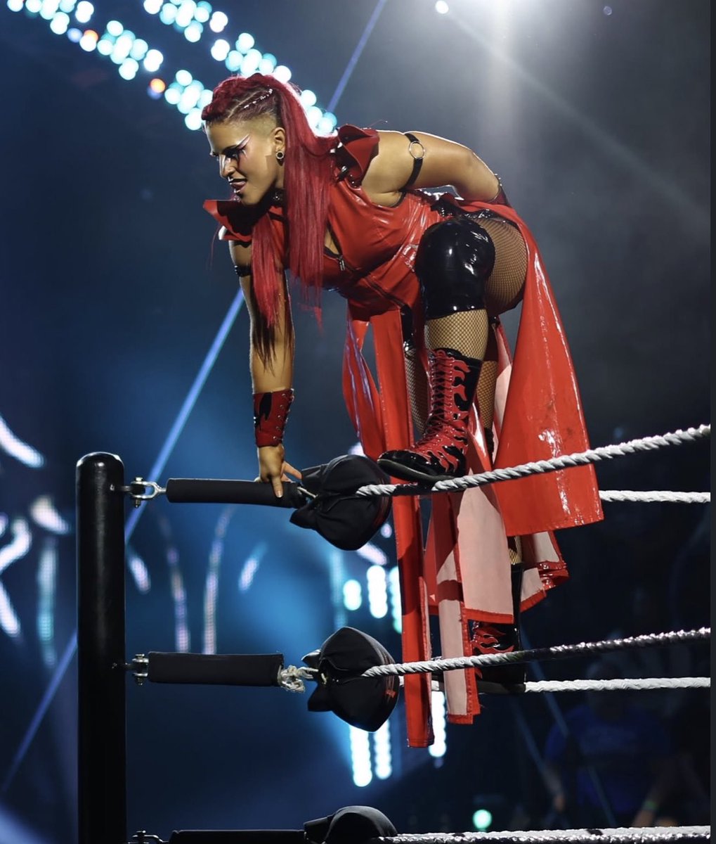 There’s no escaping from me. ⟡ @ZariaWWE_ parody. tweet media