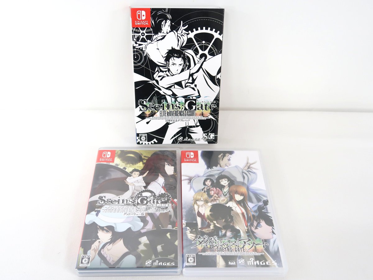 ✨New Stock✨ [Nintendo Switch] STEINS;GATE 15周年記念ダブルパック