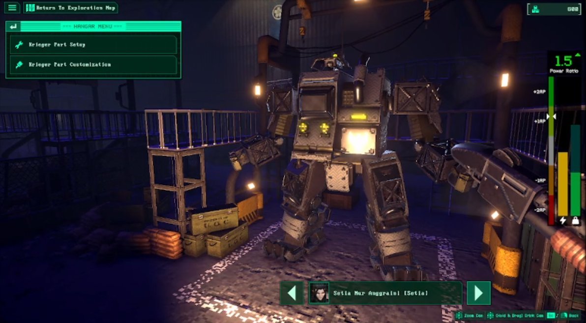 Indonesian here and we make a procedural turn-based mecha tactics RPG!