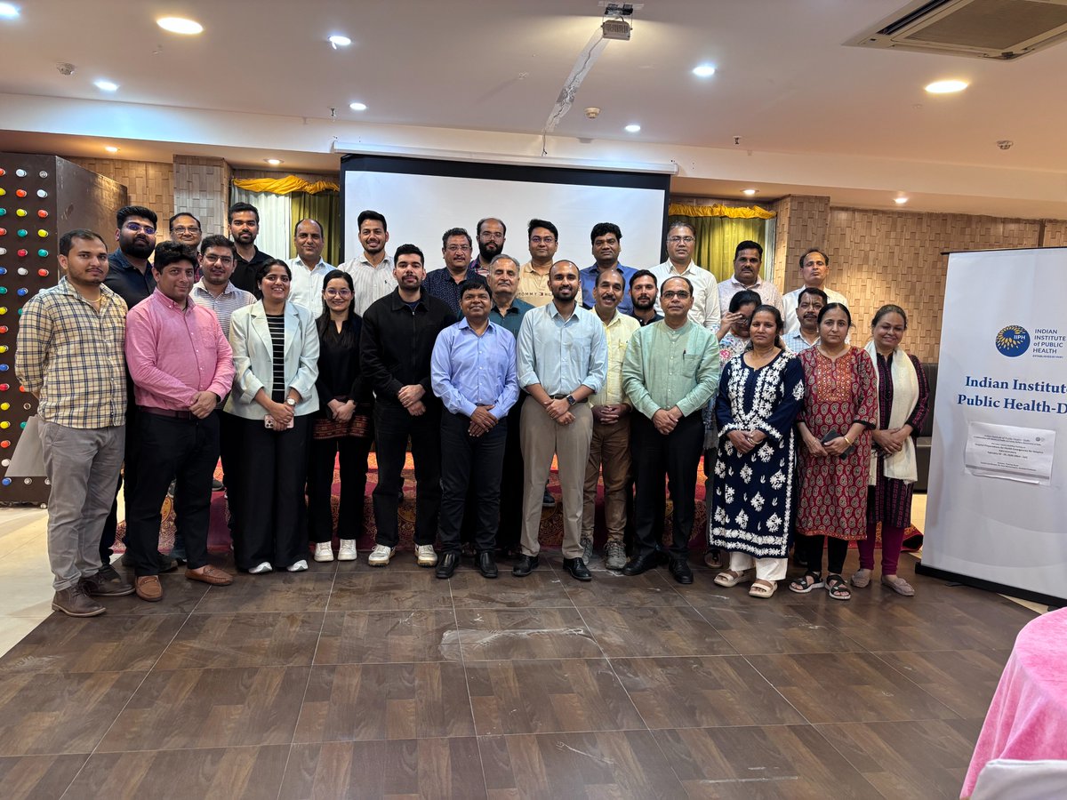 Indian Institute of Public Health-Delhi tweet media