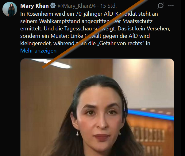 Walnusskipferl's tweet photo. .
Vor 5 Tagen wurde unzweifelhaft belegt, dass die Herren Maurer und #Winhart mit Lügen hausieren gehen.
Und dann kommt eine Mary Khan ("gesichert rechtsextrem, Brandenburg) und sammelt die Dümmsten der Dummen für ihre "#AfD" mit #Rosenheim-Dünnschiss ein.😂 https://t.co/pl3tyXmjnB