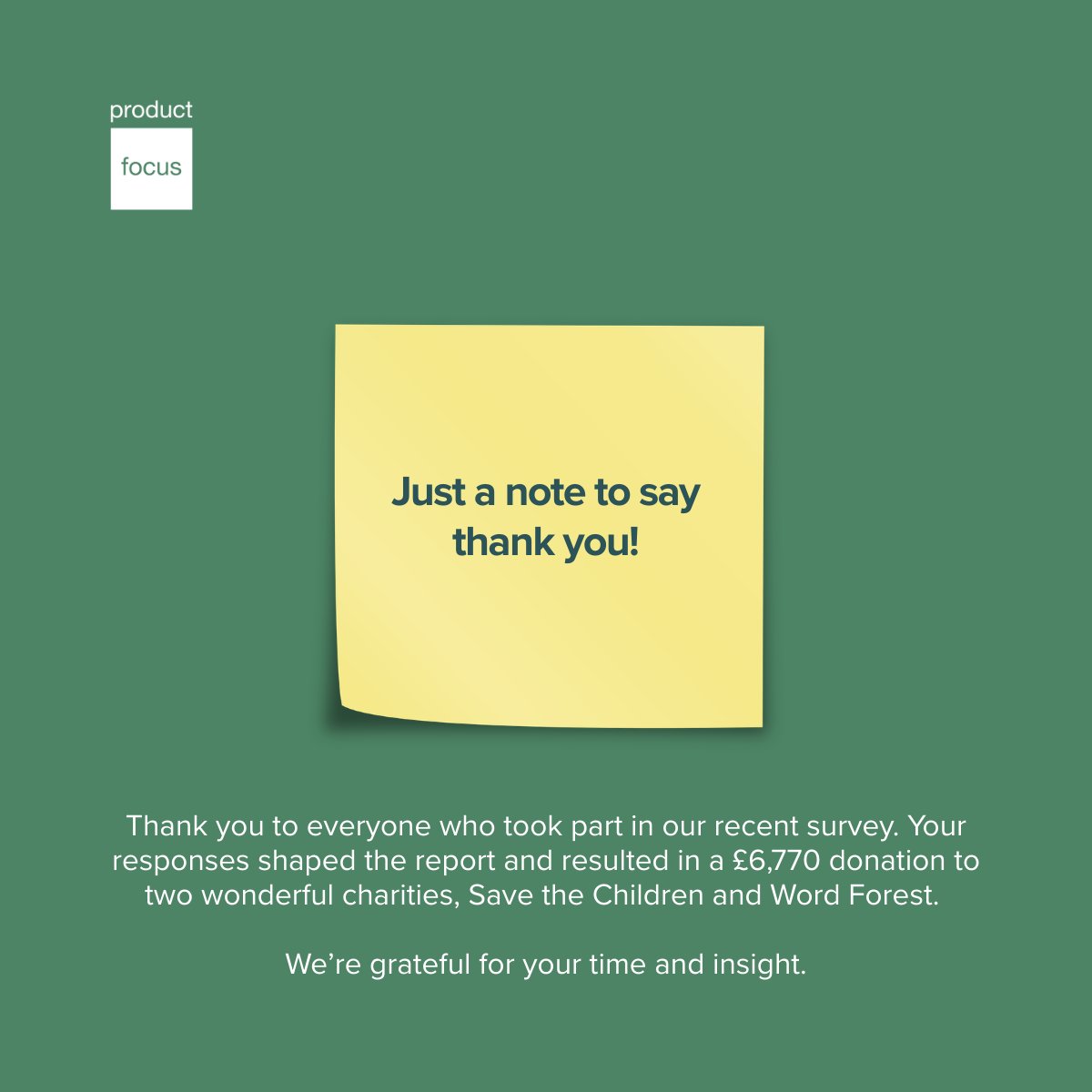 Product Focus tweet media