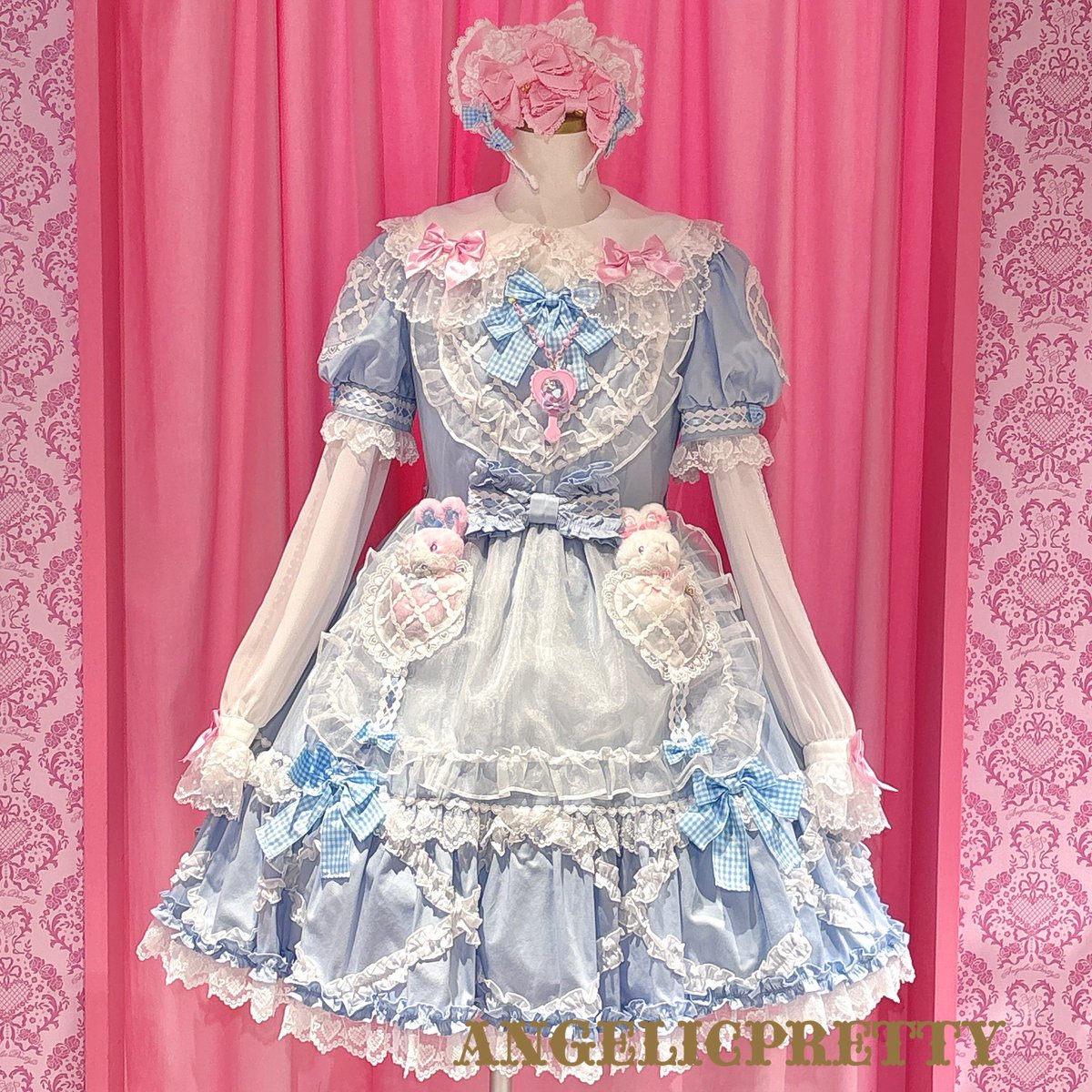 ꒰ঌ 𝐶𝑢𝑝𝑖𝑑 𝐶𝑎𝑓𝑒 ワンピース…¥64,900 ໒꒱ 透け感のある