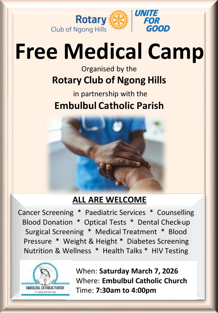 The Rotary Club of Ngong Hills tweet media