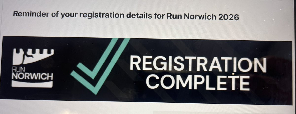 jwdtraining's tweet photo. @runnorwich Boom 💥 4th year running (excuse the pun)….!! https://t.co/f1bt1HqJ96