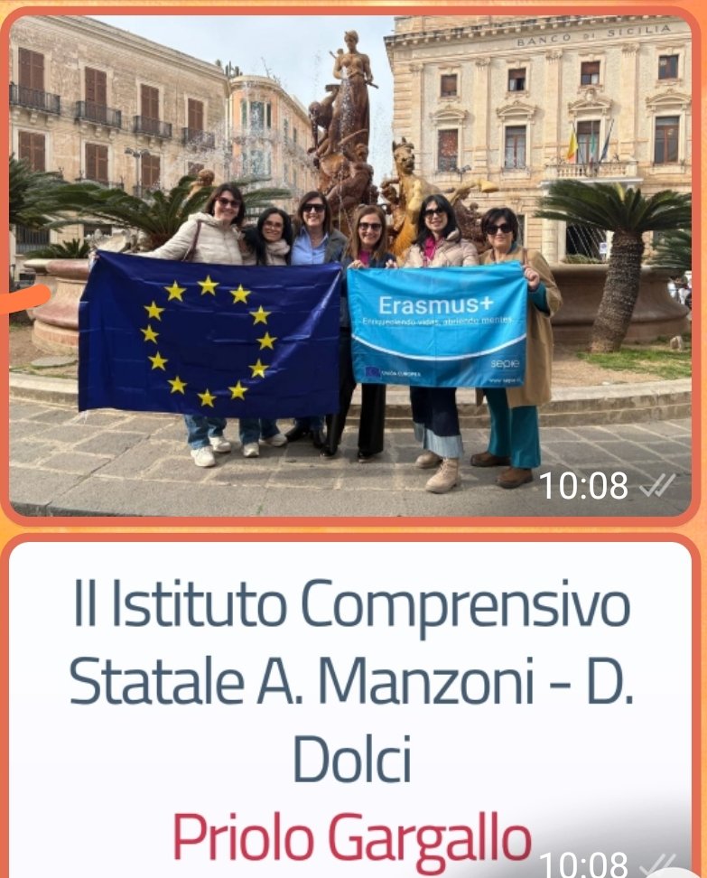 Job shadowing en Priolo Gargallo, Siracusa. Modelo de inclusión y anfitriones 💯.
#Sepie 
#Erasmus+