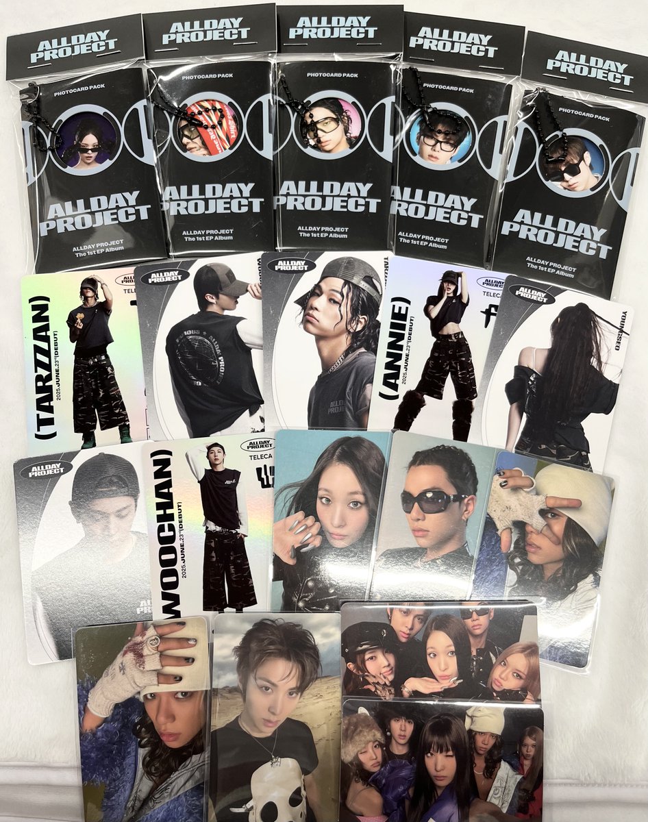 ALLDAYPROJECT Photo cards are in stock🌟 AKIBA CULTURES ZONE 6th
