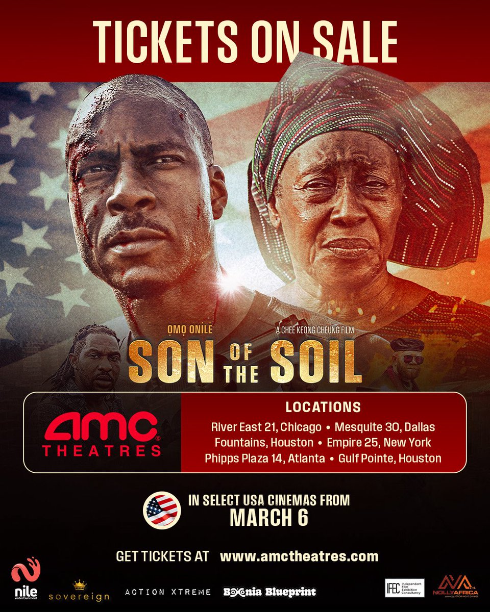 WingoniaIkpi's tweet photo. So proud of this project and all we have been able to achieve with it. So blessed to have made a film with a class of its own. 

If you’re in the US, catch Son of the Soil in theaters from the 6th of March. 

#Sonofthesoil https://t.co/l6QMEgd2Bv