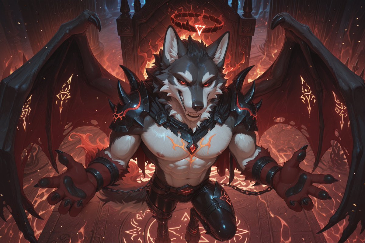 Did you want something suitable for work? Sorry, but my demonic side has taken over. 🔥 My throne, my ritual, and me staring at you under a halo of fire... what hell desires, hell takes. 😈⛓️ Sorry for the delay, I was reclaiming my kingdom. 🔥🤘😜🤘🔥
#SFWAngelicSunday