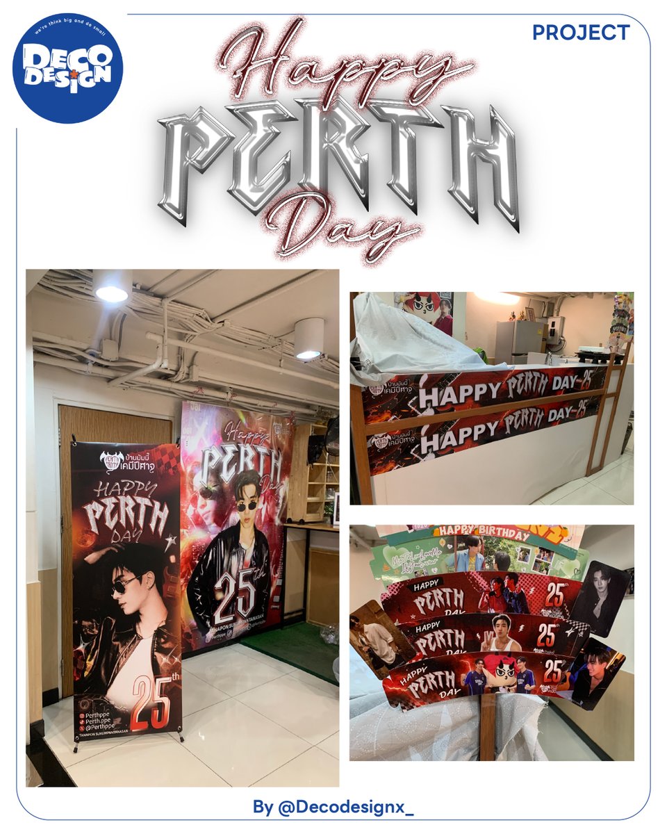 decodesignx_'s tweet photo. ภาพงานจริงที่ิติดตั้งแล้วจากบ้านมัมมี๊เคมีปีศาจค้าบ ദ്ദി◝ ⩊ ◜.ᐟ

#HappyPerthDay25th #Perth25thRockOn #PerthTanapon #KDPPE #LoveYouTeacherSeries #รีวิวDeco https://t.co/74o42KfiDL