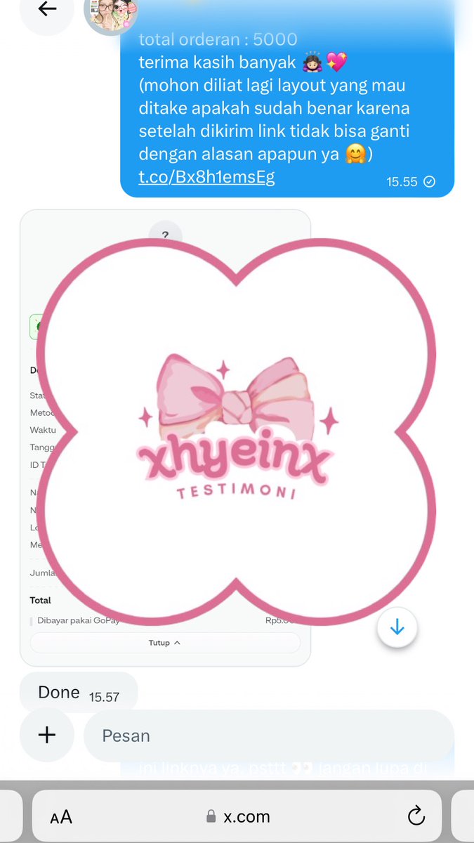 thank u for order ❣️