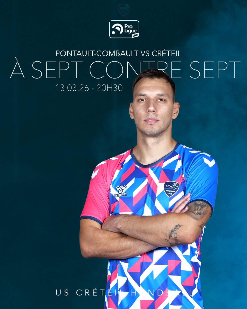 US Créteil Handball 🐏💙 tweet media