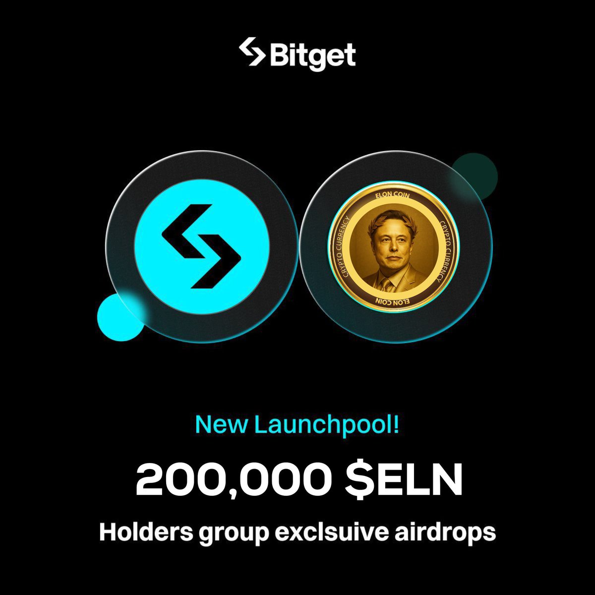Airdrop 200,000 $ELN  for the first 750 members 🔥

$ELN will list soon. 
✅ Follow <a href="/coinXelon/">ELON COIN</a> 
✅ Like + RT
✅ Drop your $SOL address

Distribution starts now ⏳

#SolanaAirdrop #Solana