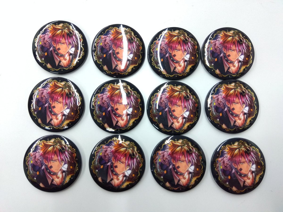 入荷情報】悪魔執事と黒い猫 4th Anniversary 缶バッジ ロノ 入荷しま