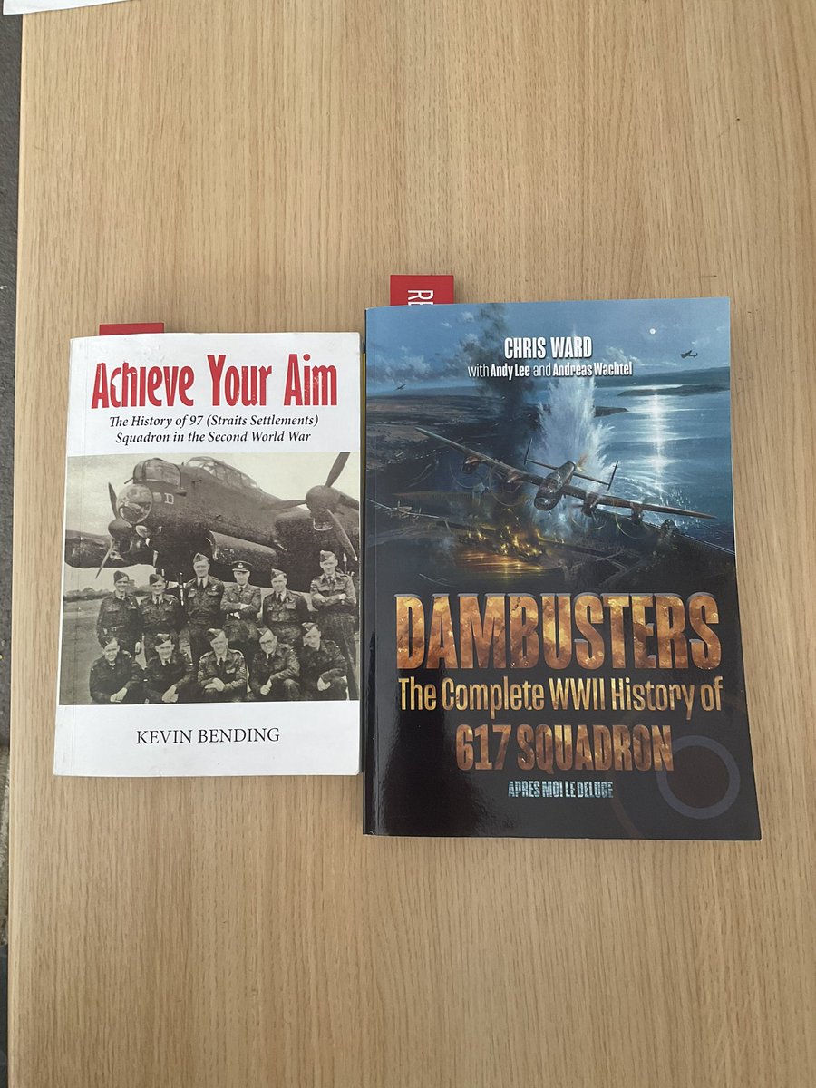 SimonSfb22's tweet photo. A bit of light reading. Getting ready for the @GuildofBG Bomber Command recce in June. https://t.co/xLYN3sEuKT