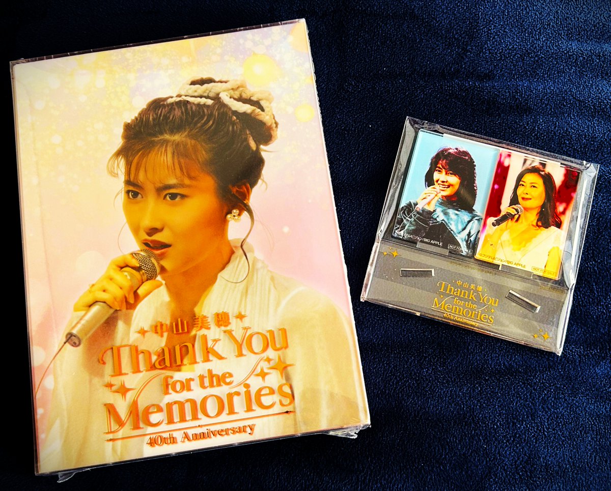 Blu-ray『中山美穂 40th Anniversary Thank You for the Memories 