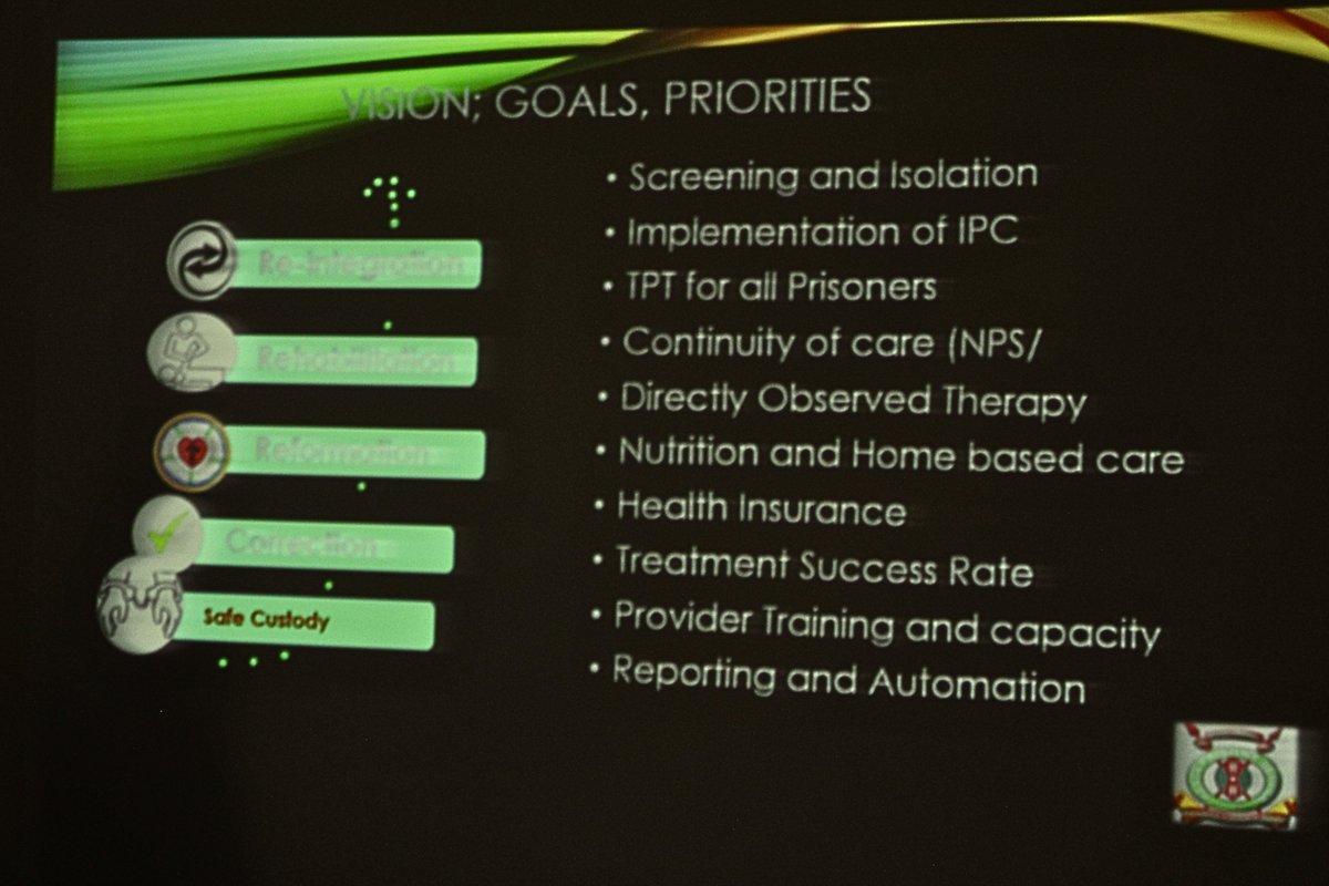 KELINKenya's tweet photo. Mr. Earnest Kimutai noted that prisons now have access to GeneXpert machines, significantly improving early TB detection and helping reduce transmission within facilities.

This intervention, alongside tools like the PF-10 TB screening tool, has strengthened TB data management, screening, and treatment monitoring across prison facilities.

@StopTB
@StopTBKe
@TBProof
@Georgetown
@TBChampions_ke
@UNITAID
@ReSoKenya
@PrisonsKe
@MalecheAllan