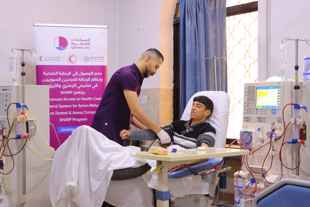 Jordan Red Crescent tweet media