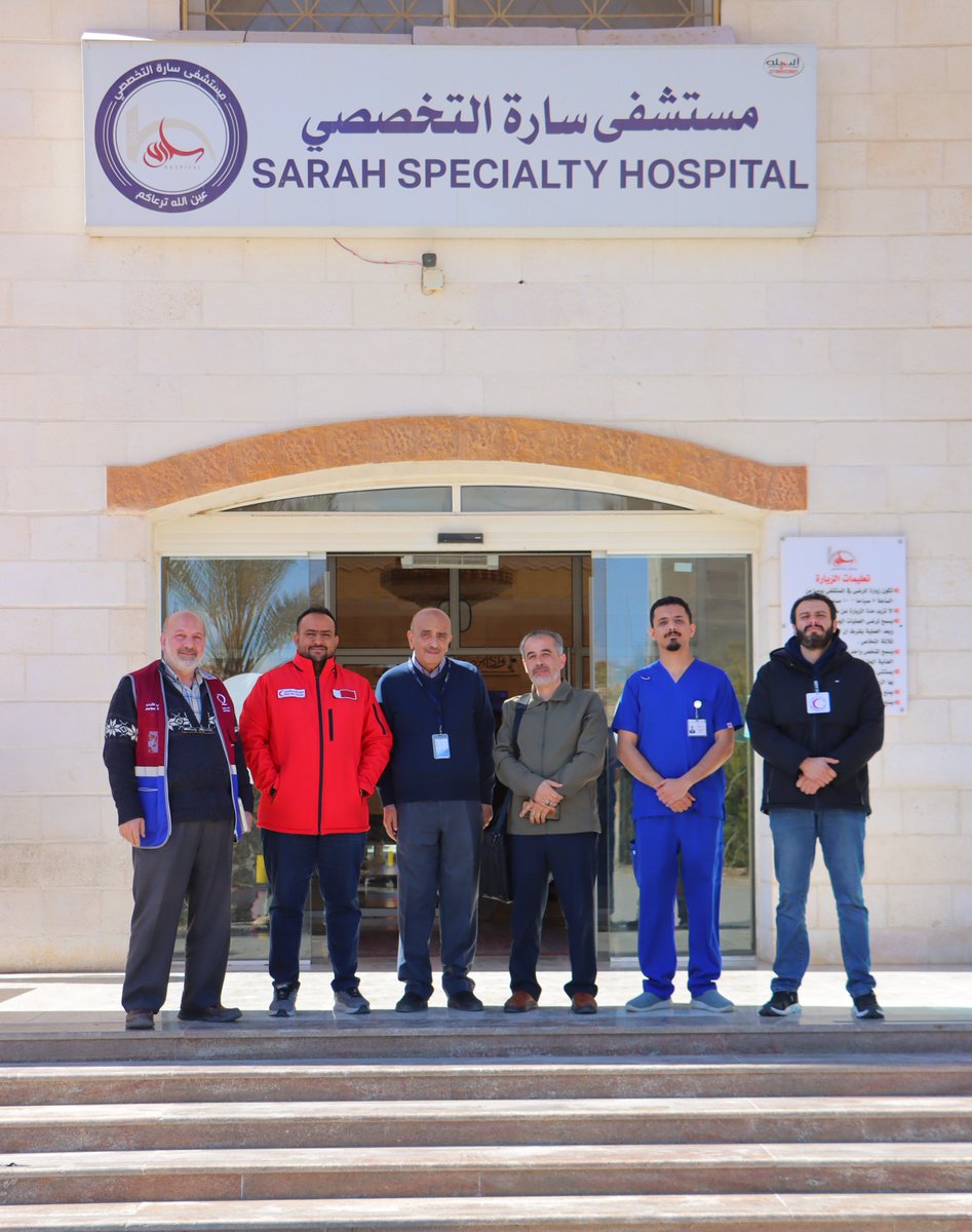 Jordan Red Crescent tweet media