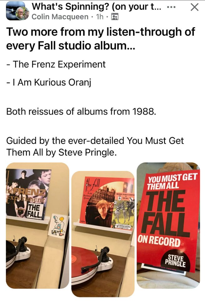 The Fall in Fives tweet media