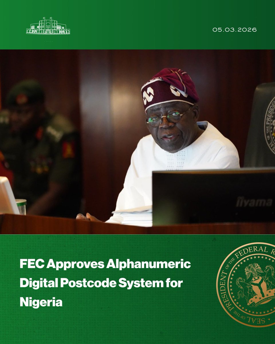 FEC Approves Alphanumeric Digital Postcode System for Nigeria ...