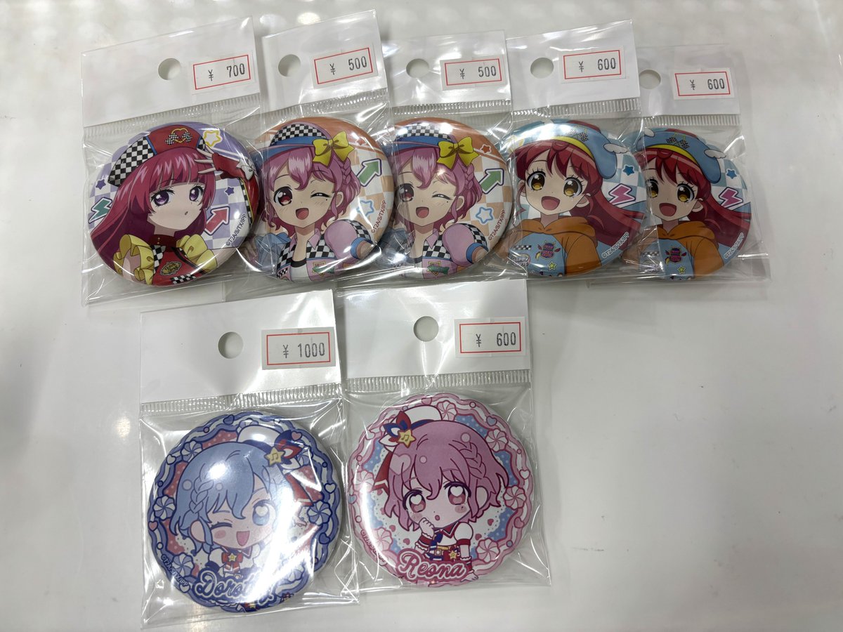 📢グッズ入荷情報 📢 プリパラ カツパラ、まるくじ、きゃらっぴん 缶