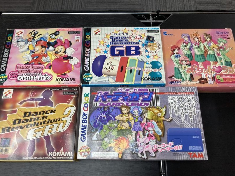 後日呟きますが、ゲームボーイソフトがまた増えます。本数は前回以上