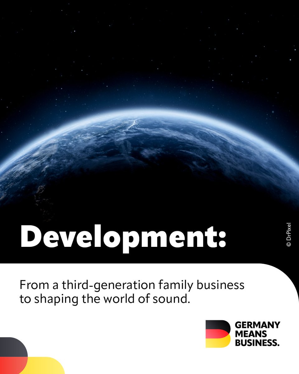 Invest_In_GER's tweet photo. For 80+ years, @Sennheiser has defined audio excellence with meticulous German engineering &amp; quality. 🎤 Innovation shapes music - from studio legends to live shows. Tradition meets cutting-edge tech for pristine sound &amp; the future of audio. https://t.co/u0KKszmuj2