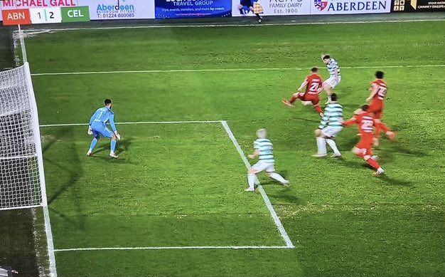 WingsScotland's tweet photo. It was fun how everyone in the Sky Sports studio agreed this was offside before the decision, and then after the goal was given we never saw this angle again. https://t.co/fmbxVeKxiF