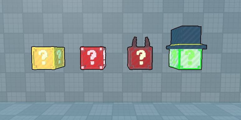 Zyzrek's tweet photo. LUCKY BLOCK PACK 1!!   Type FREE, Follow and Retweet to get yours for FREE! The pack contains: Lucky Block/Ultra Lucky Block/Demonic Lucky block/St. Patrick's Lucky Block! ONLY FOR THE 5 FIRST PEOPLE! #RobloxDev #Roblox https://t.co/wowbNrbuz6