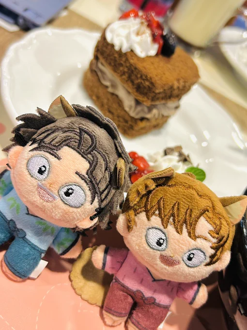 おふとんさんとアニメイトカフェ行ってきたよ…!! お付き合い下さってありがとうございました〜!めちゃくちゃ楽しかったです
