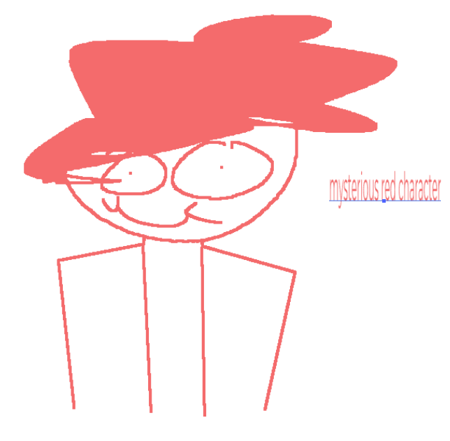 RamodComic's tweet photo. noticeable lack of red in the main cast so i made an obligatory red character for ramod his name is John Ramod https://t.co/GxUQfemA2y