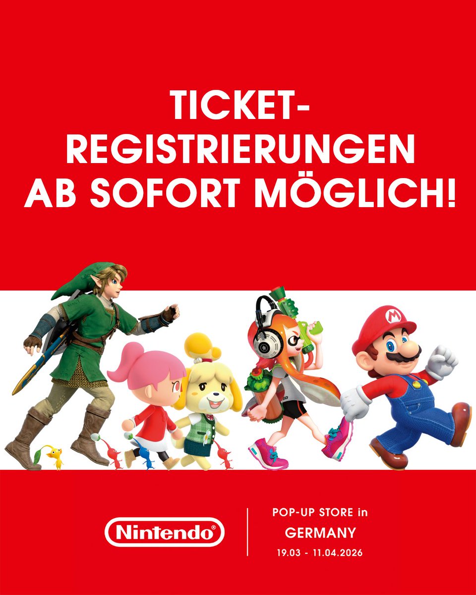Nintendo POP-UP STORE in GERMANY tweet media