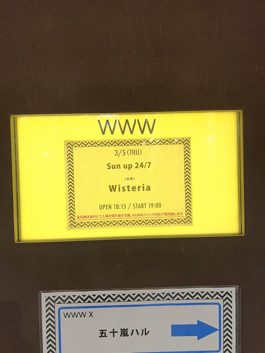 miyabi4188's tweet image. 今日のおさんぽ
#Wisteria
#ワンマンライブ
#www