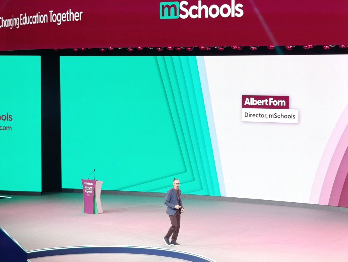 jomiiv's tweet photo. La IA no és una promesa, és una infraestructura. @albertforn @mSchools_MWC @MWCHub @4YFN_MWC https://t.co/SAzNYfJzRb