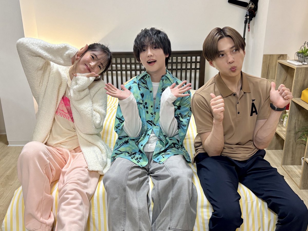 #推し上司 𝗕𝗦テレ東にて
第𝟵話今日深夜𝟮𝟰:𝟬𝟬から放送🩵

スペシャルゲストに #FANTASTICS !!
旬社長がまさかのオンステージ🎤🌟
#鈴木愛理 #八木勇征 #ゆうたろう

〖𝗧𝗩𝗲𝗿〗第𝟴話見逃し配信中!!
tver.jp/episodes/ep41h…
〖𝗨-𝗡𝗘𝗫𝗧〗全話配信中!!
video.unext.jp/title/SID02382…