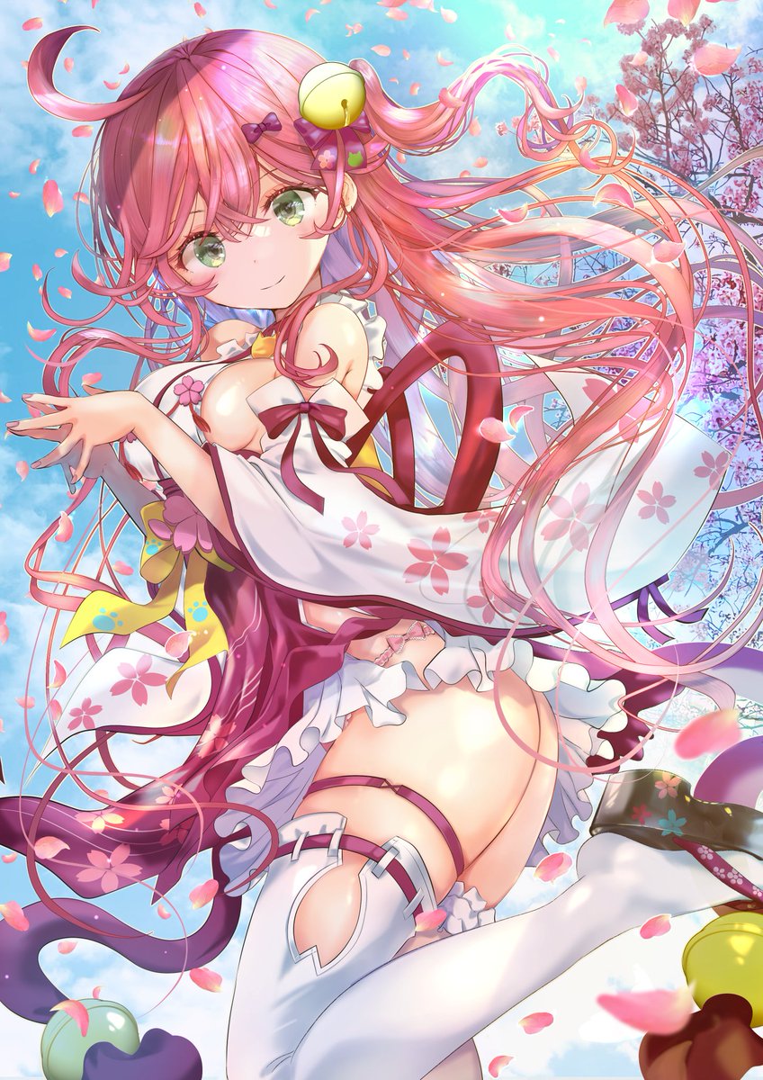 お誕生日おめでとうございます。
過去絵ですけどお祝いポスト。
#さくらみこ 
#miko_Art 
#さくらみこ生誕祭2026 