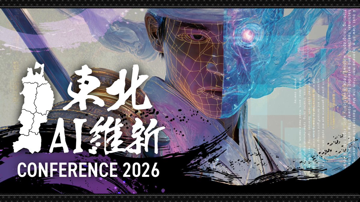 東北AI維新CONFERENCE【公式】 tweet media